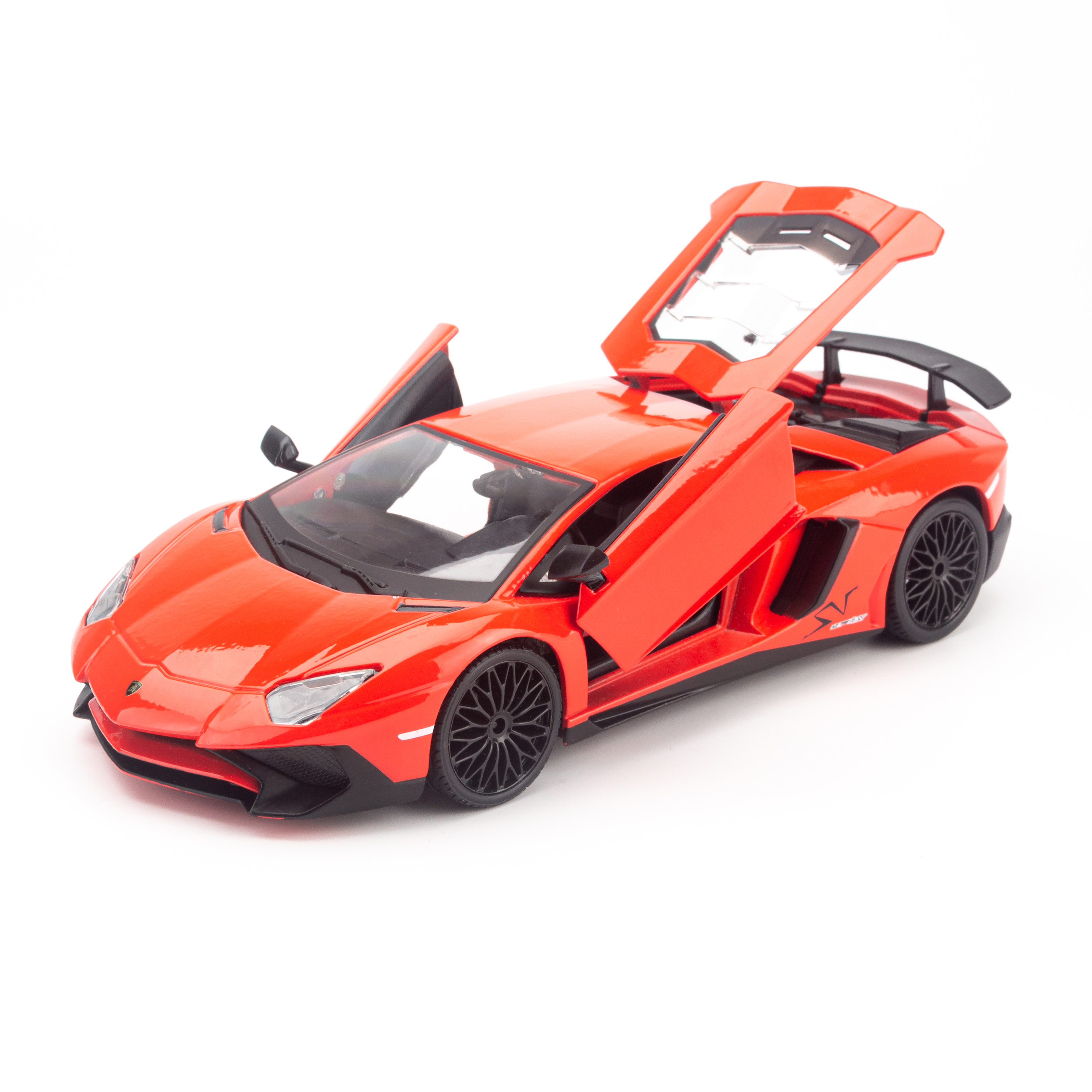 Mô hình xe LAMBORGHINI AVENTADOR LP750-4 SV RED 1:24 BBURAGO - MH18-21079