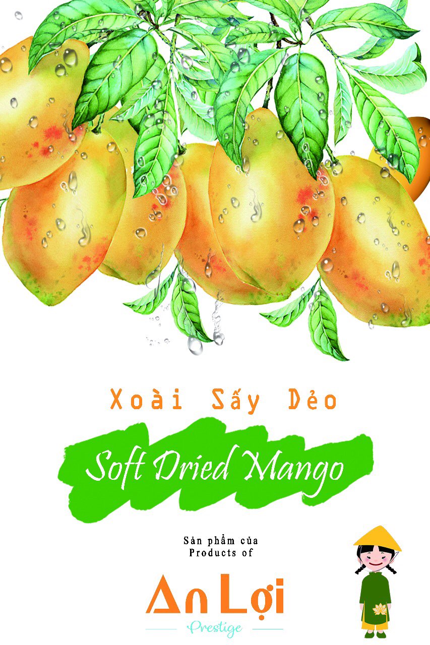 XOÀI SẤY DẺO AN LỢI 200G (SOFT DRIED MANGO)