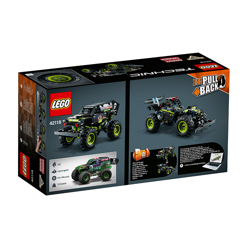 Đồ chơi LEGO Technic Chiến Xe Monster Jam Grave Digger 42118