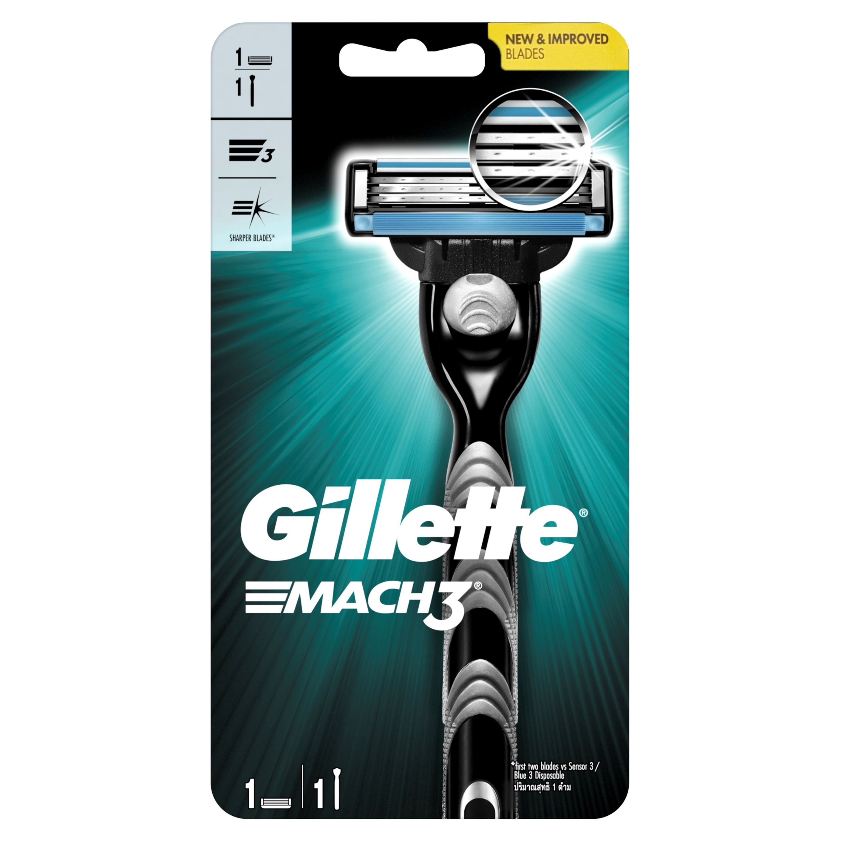 Dao Cạo Gillette Mach3 Classic - Vỉ 1S