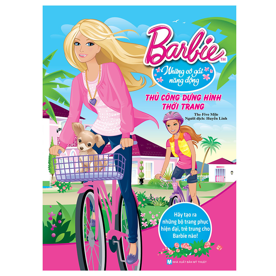 Combo 10 Cuốn: Tuyển Tập Barbie Thủ Công Dựng Hình Thời Trang (Tặng Kèm Miếng Bóc Dán)