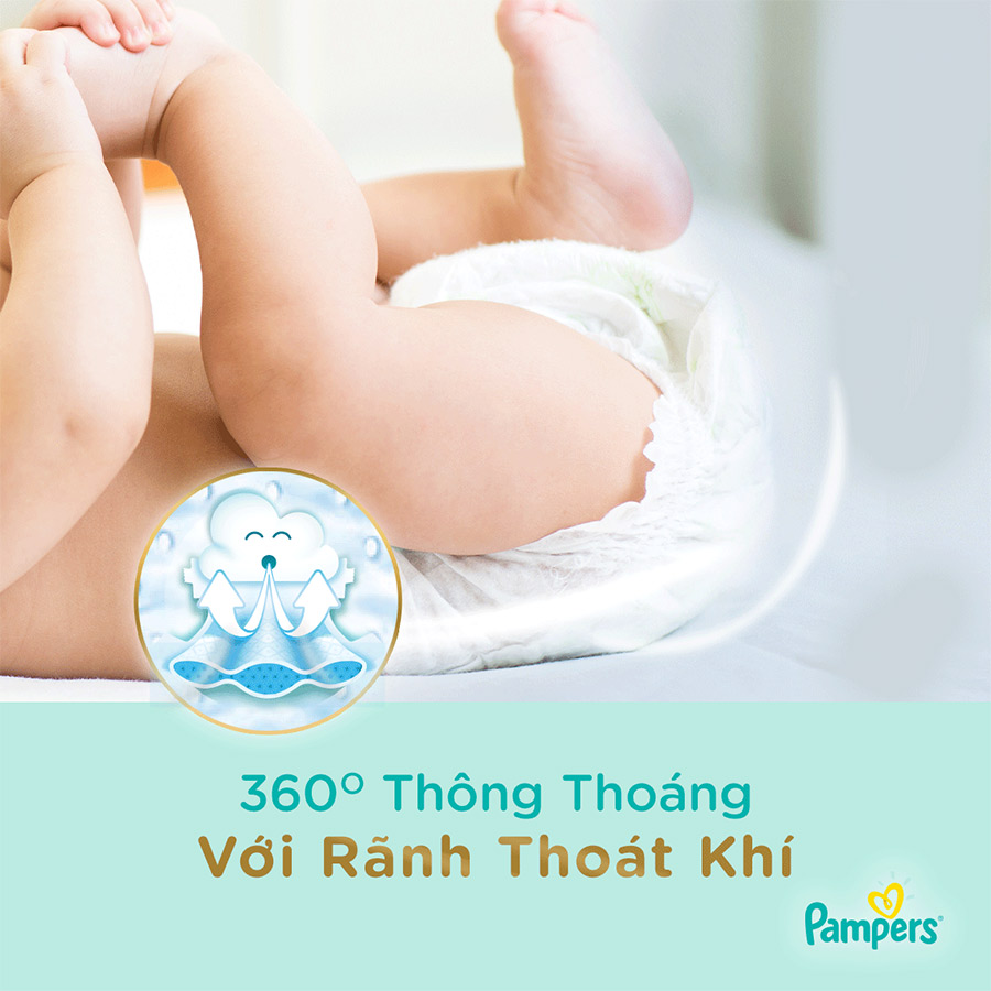Tã dán Pampers M52 (6-11kg)