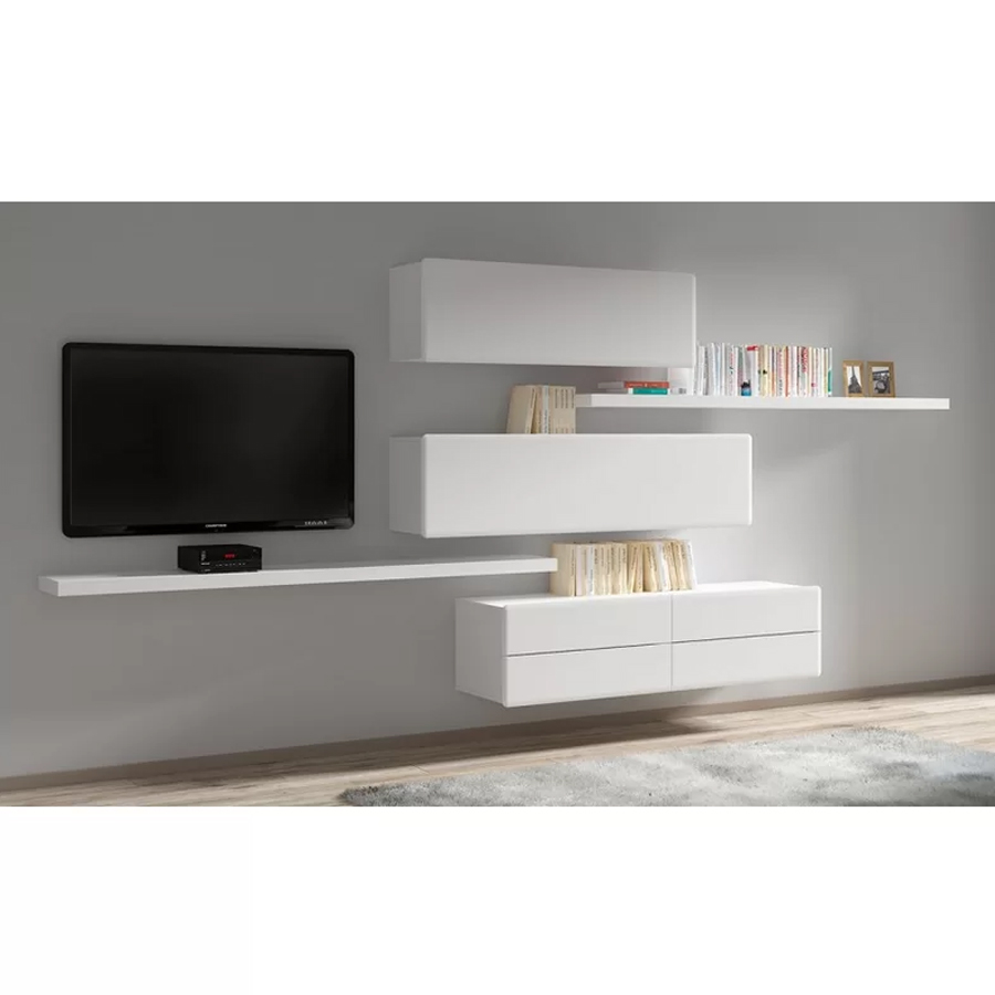 Kệ gỗ treo tường SML60 - Kệ treo tường bằng gỗ trang trí tiết kiệm không gian cho Căn hộ