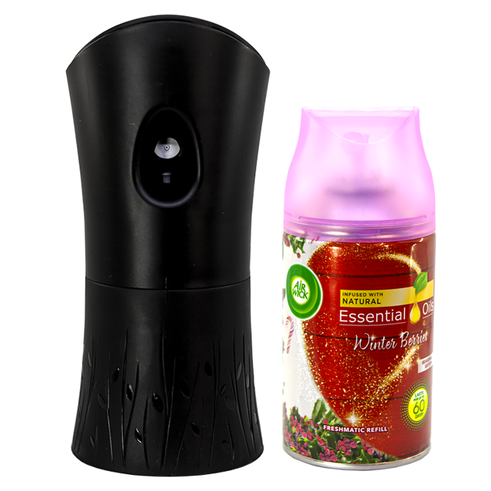 Bộ phun tinh dầu tự động Air Wick Winter Berries 250ml QT06514 - hương quả ngọt