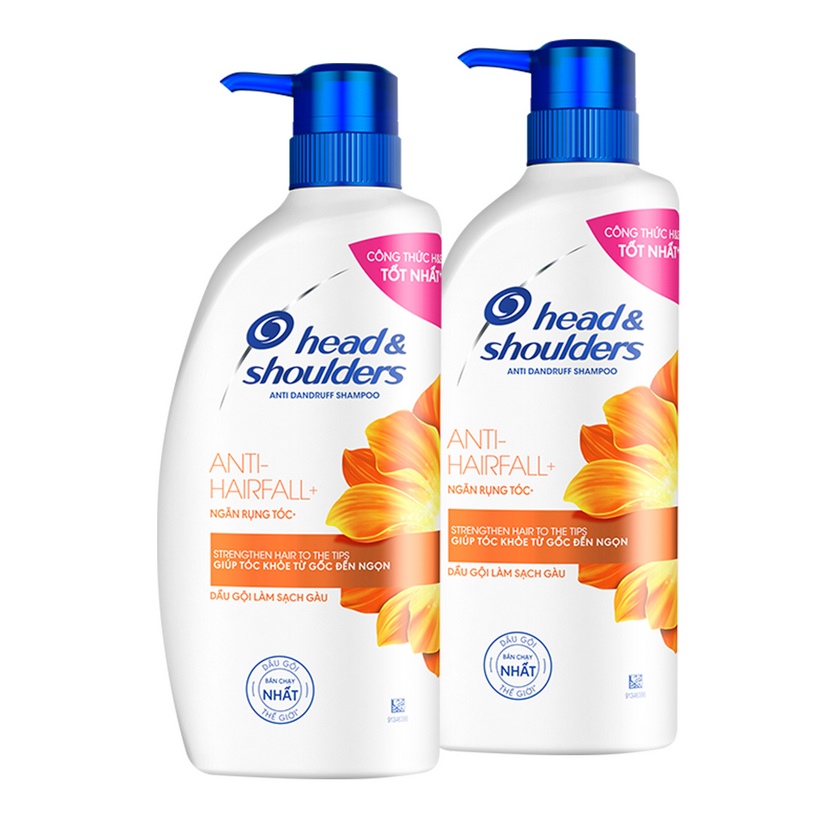 Combo 2 Dầu Gội Head &amp; Shoulders Ngăn Rụng Tóc 625ml