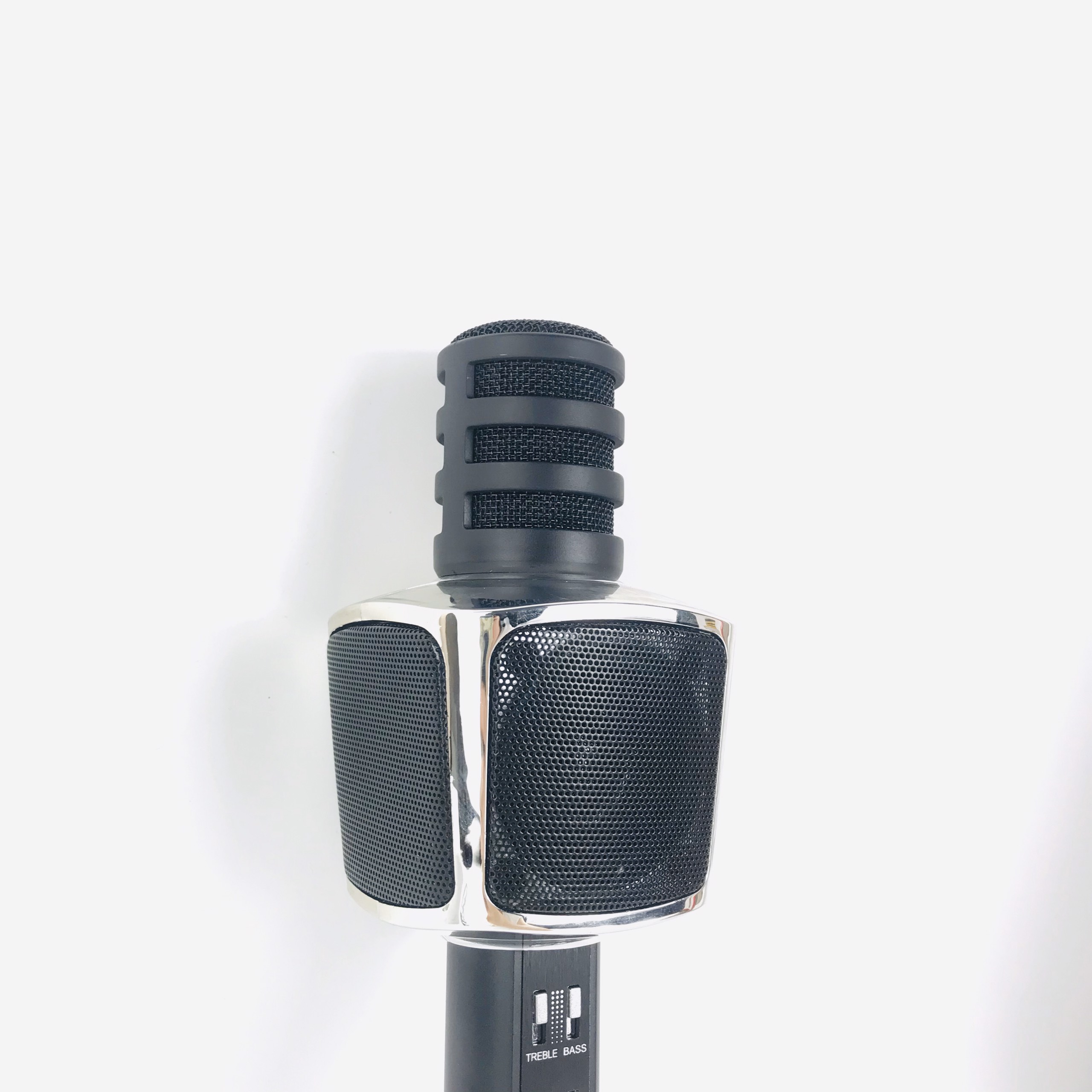 Micro Karaoke Bluetooth GUTEK SD17 Kiêm Loa Không Dây, Âm Thanh Hay Micro Hút Có Đầu Bảo Vệ Mic, Cắm Usb, Thẻ Nhớ, Cổng 3.5 - Hàng chính hãng