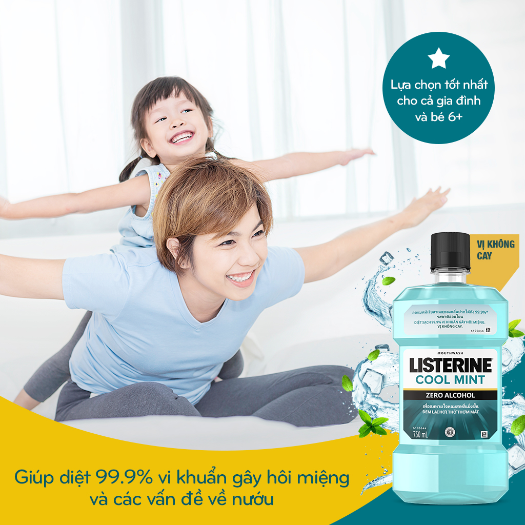 Nước Súc Miệng Listerine Zero (750ml) - 8850007813149