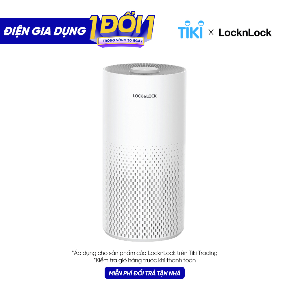 Máy Lọc Không Khí Lock&Lock ENP126WHT - Hàng Chính Hãng