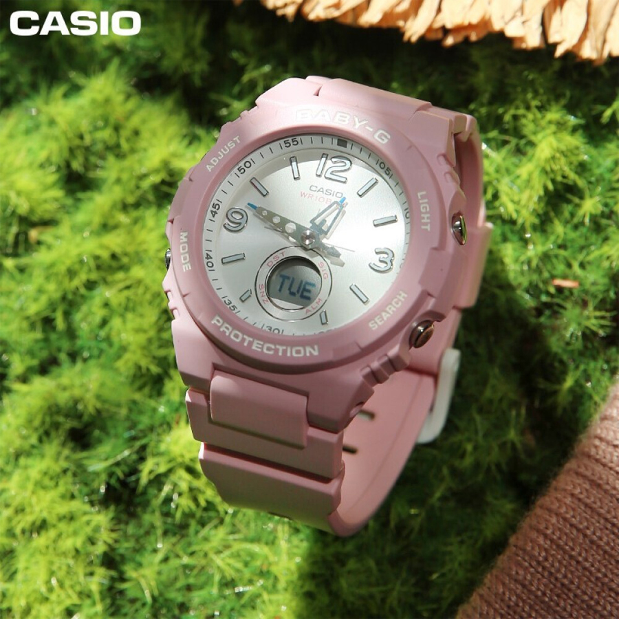 Đồng hồ nữ dây nhựa Casio Baby-G chính hãng BGA-260SC-4ADR