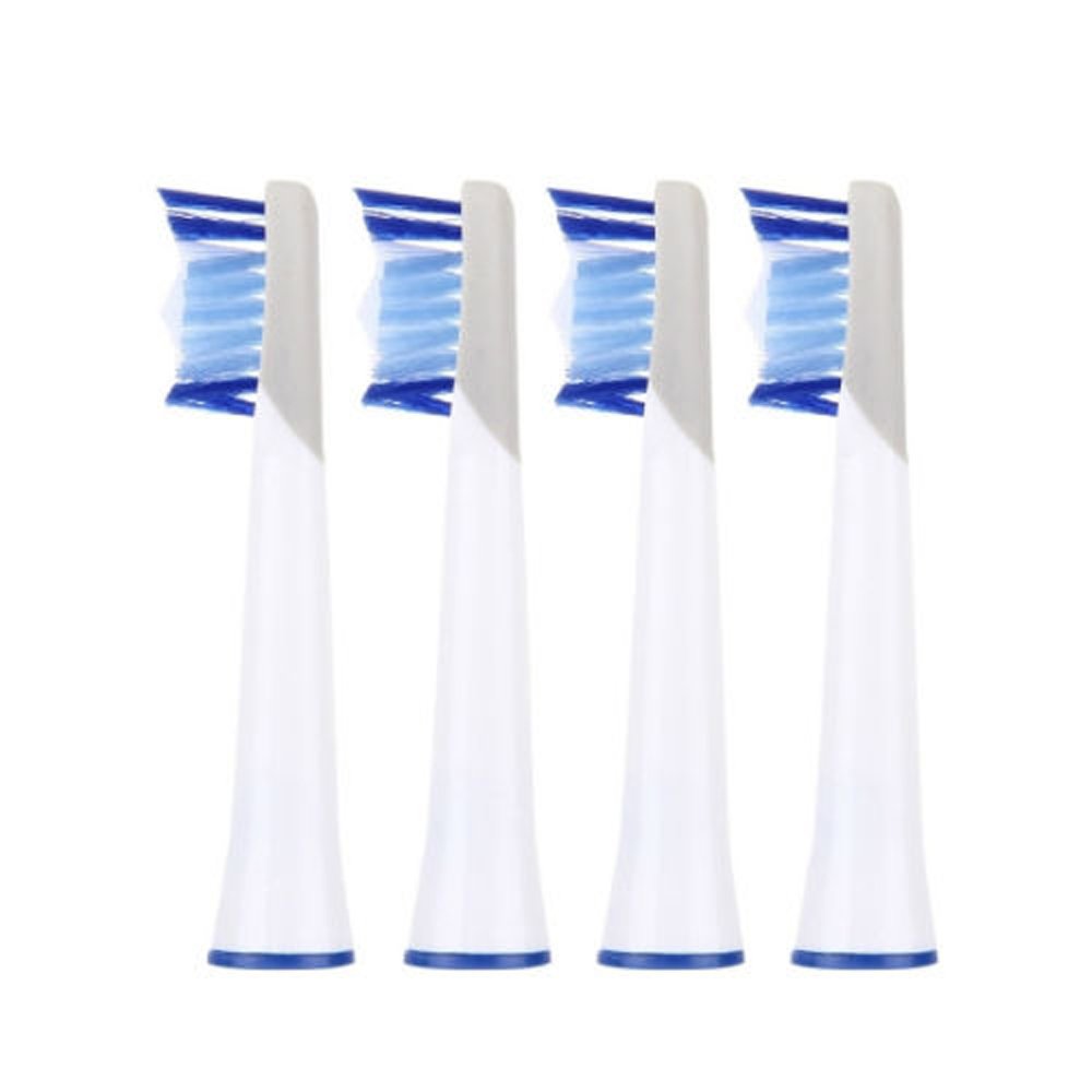 Cho các dòng máy Pulsonic của Oral-B Braun, Bộ 4 Đầu bàn chải S32-4 (SR32-4), đánh tan mảng bám, làm sạch cao răng, cho răng sáng bóng