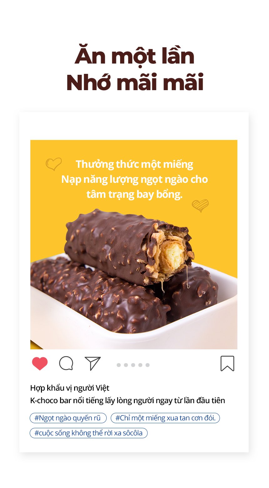Bánh Socola X5 Hàn Quốc - Vị Chuối