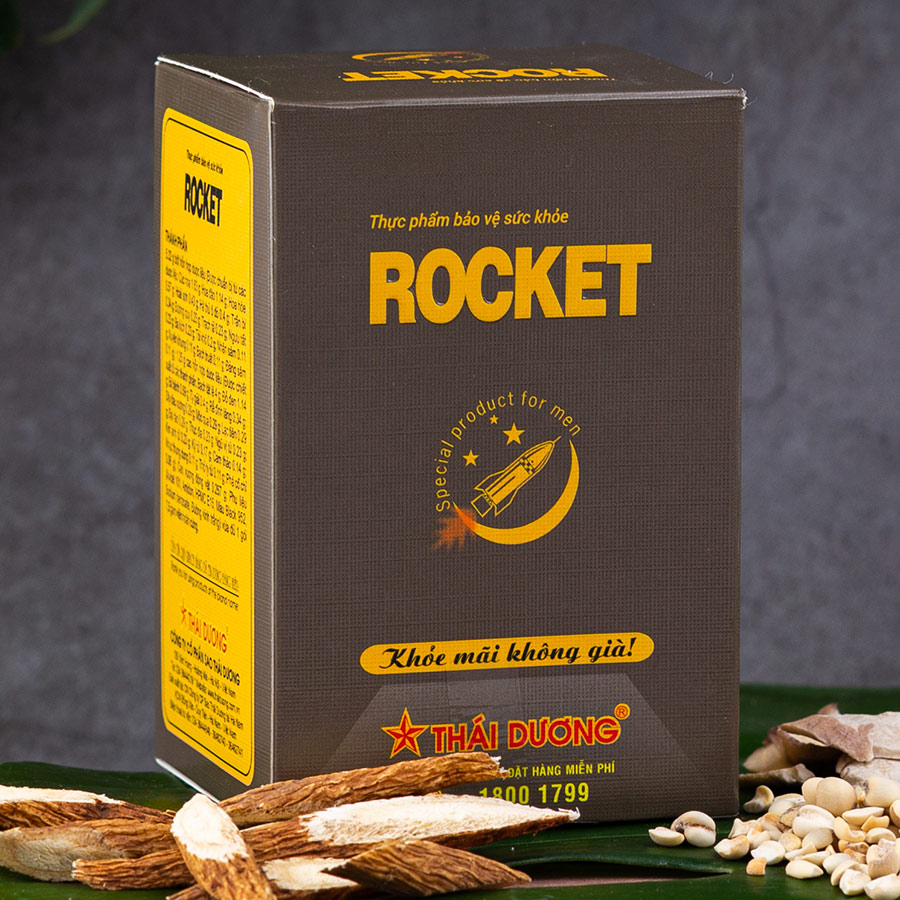 Thực Phẩm Chức Năng Hộp 10 Gói Viên Uống Rocket (7.5g/Gói)