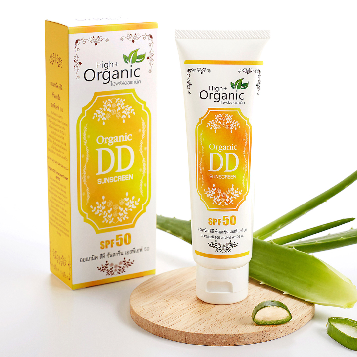 Kem trang điểm &amp; chống nắng dành cho body - ORGANIC DD SUNCREEN CREAM SPF50