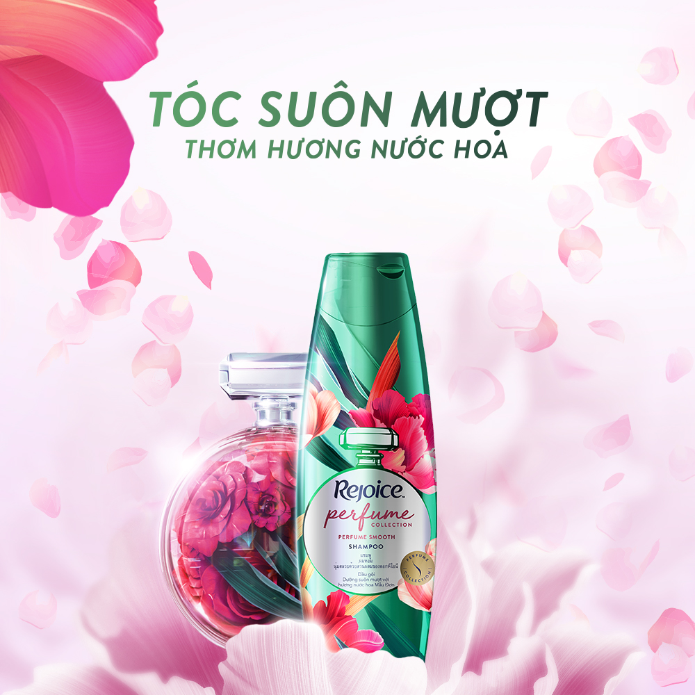 Dầu Rejoice Gội Fraya Hương Hoa Mẫu Đơn 875.5 ML