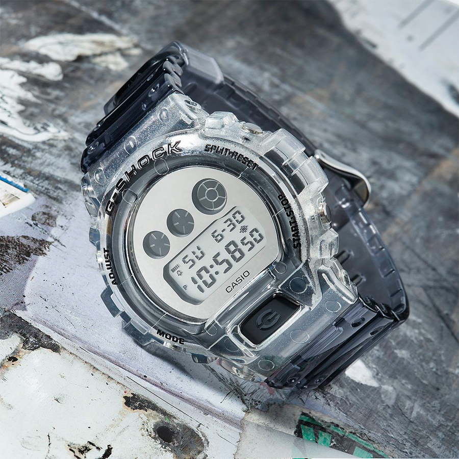 Đồng hồ nam dây nhựa Casio G-Shock chính hãng Anh Khuê DW-6900SK-1DR (50mm)