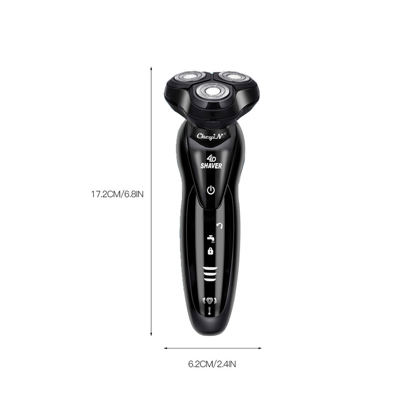 Máy cạo râu đa năng dùng điện Shaver RQ9001 chống nước IPX7 - Hàng nhập khẩu