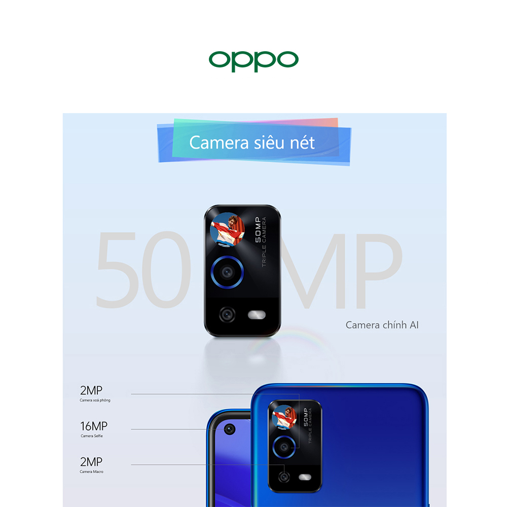 Điện Thoại Oppo A55 (4GB/64GB) - Hàng Chính Hãng