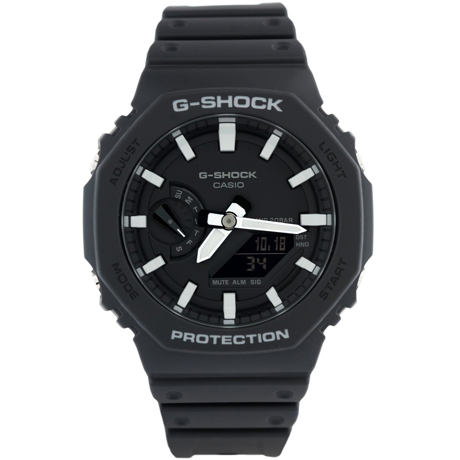 Đồng hồ nam dây nhựa Casio G-Shock chính hãng GA-2100-1ADR