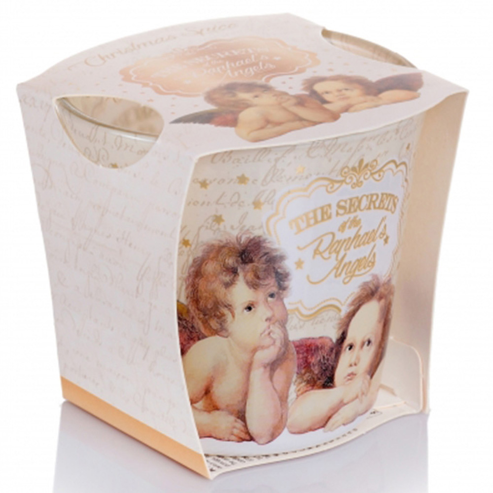 Ly nến thơm tinh dầu Bartek Raphael's Angels 115g QT028494 - quế, hồi, vani