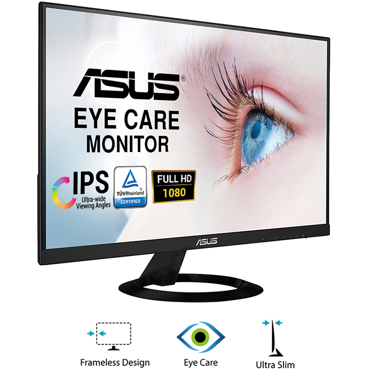 Màn Hình Asus VZ229HE 22inch FullHD 5ms 76Hz IPS - Hàng Chính Hãng