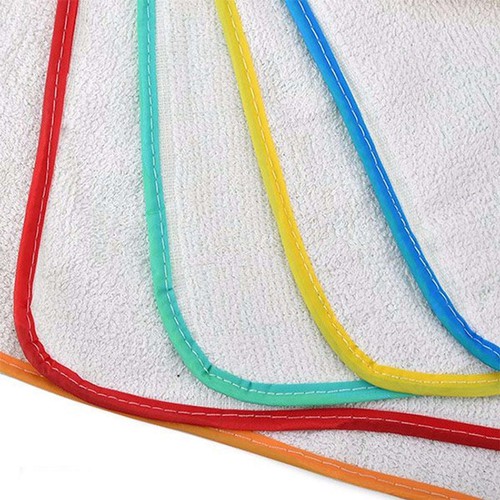 20 khăn sữa 25 x 25cm + 2 khăn tắm 75 x 80cm cotton 4 lớp + 10 khăn chống thấm và 10 tã cho bé_y hình