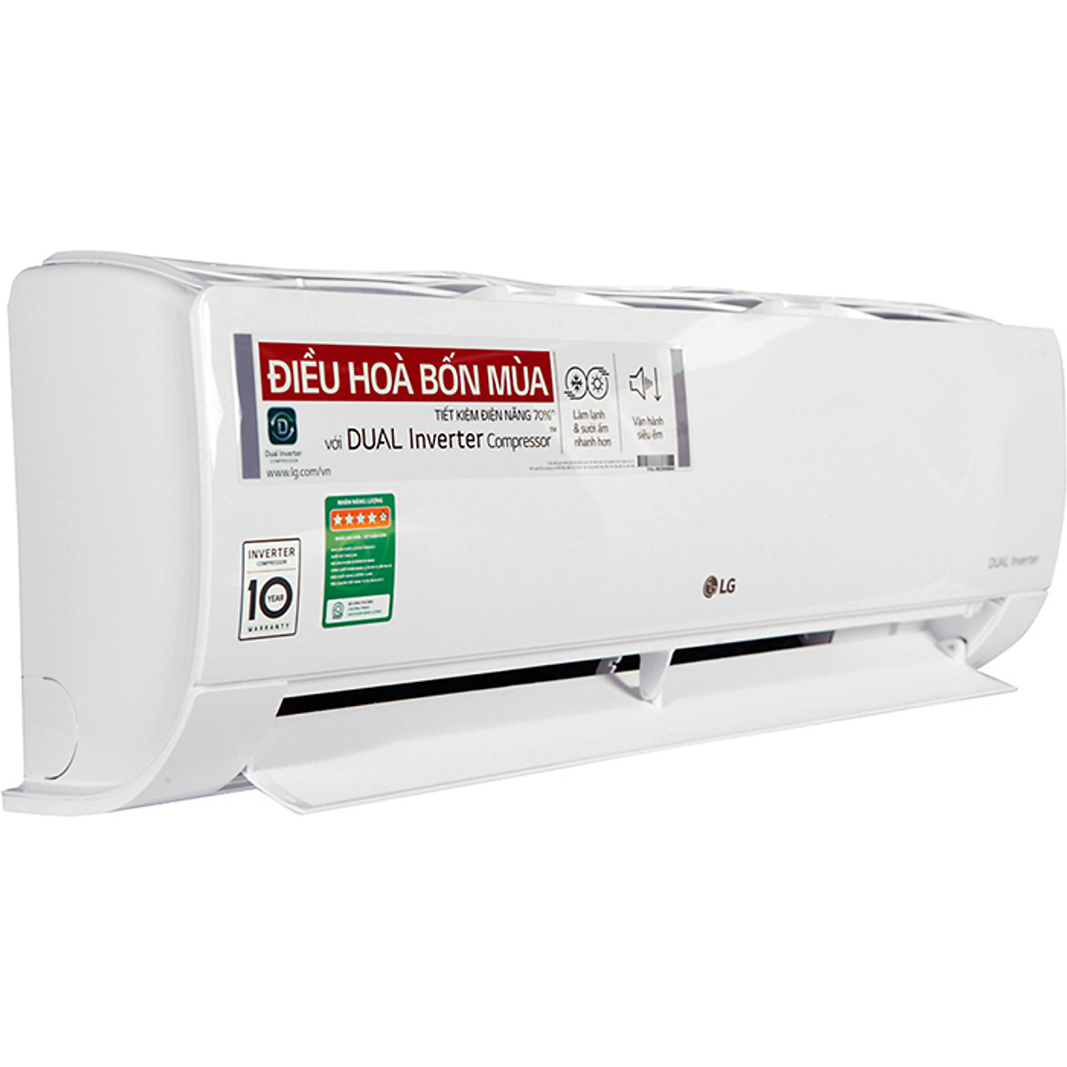 Điều Hòa 2 Chiều LG Inverter 9200 BTU B10END - Chỉ giao tại Hà Nội