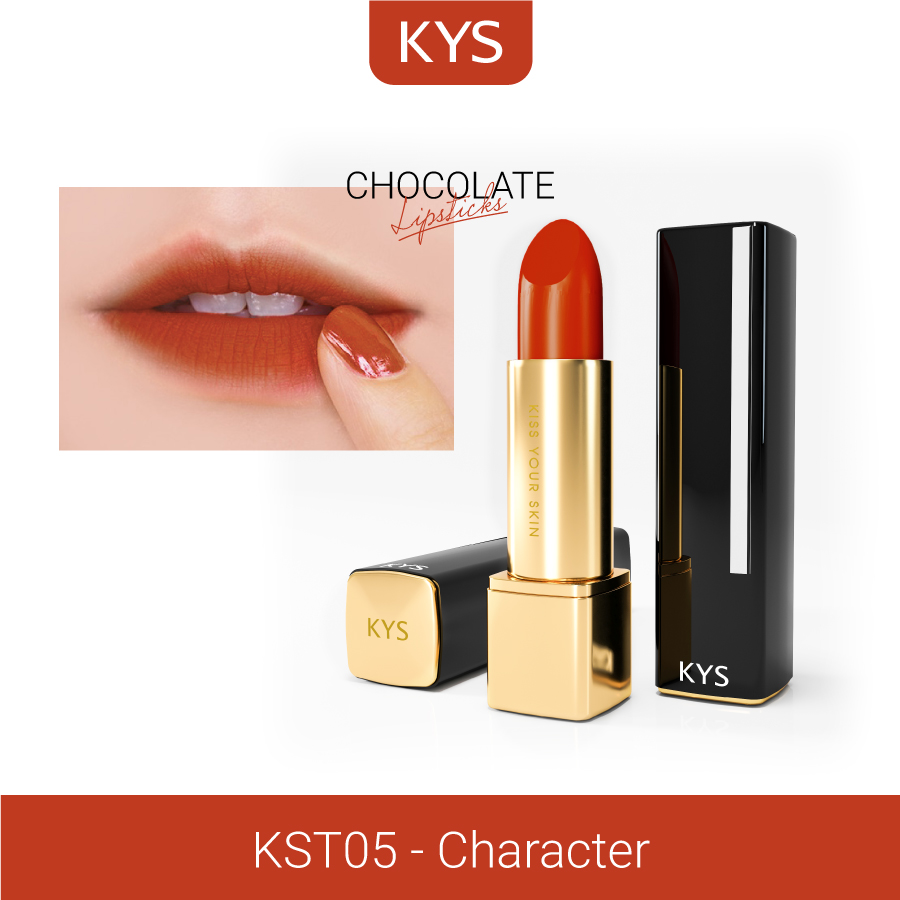 Son Chocolate Matte Lipstick KYS – CHARACTER CAM CHÁY