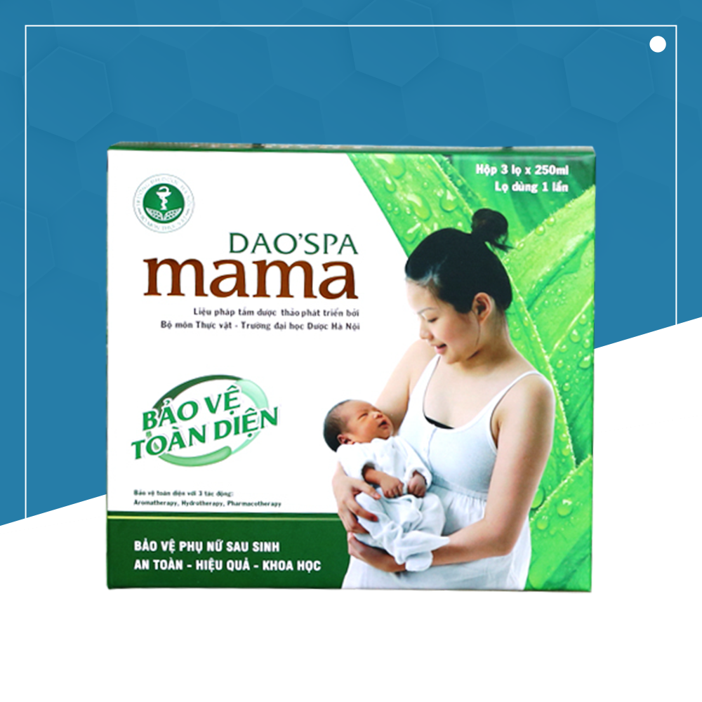 Nước xông tắm sau sinh Dao'spa mama người Dao đỏ 750ml - DK Pharma