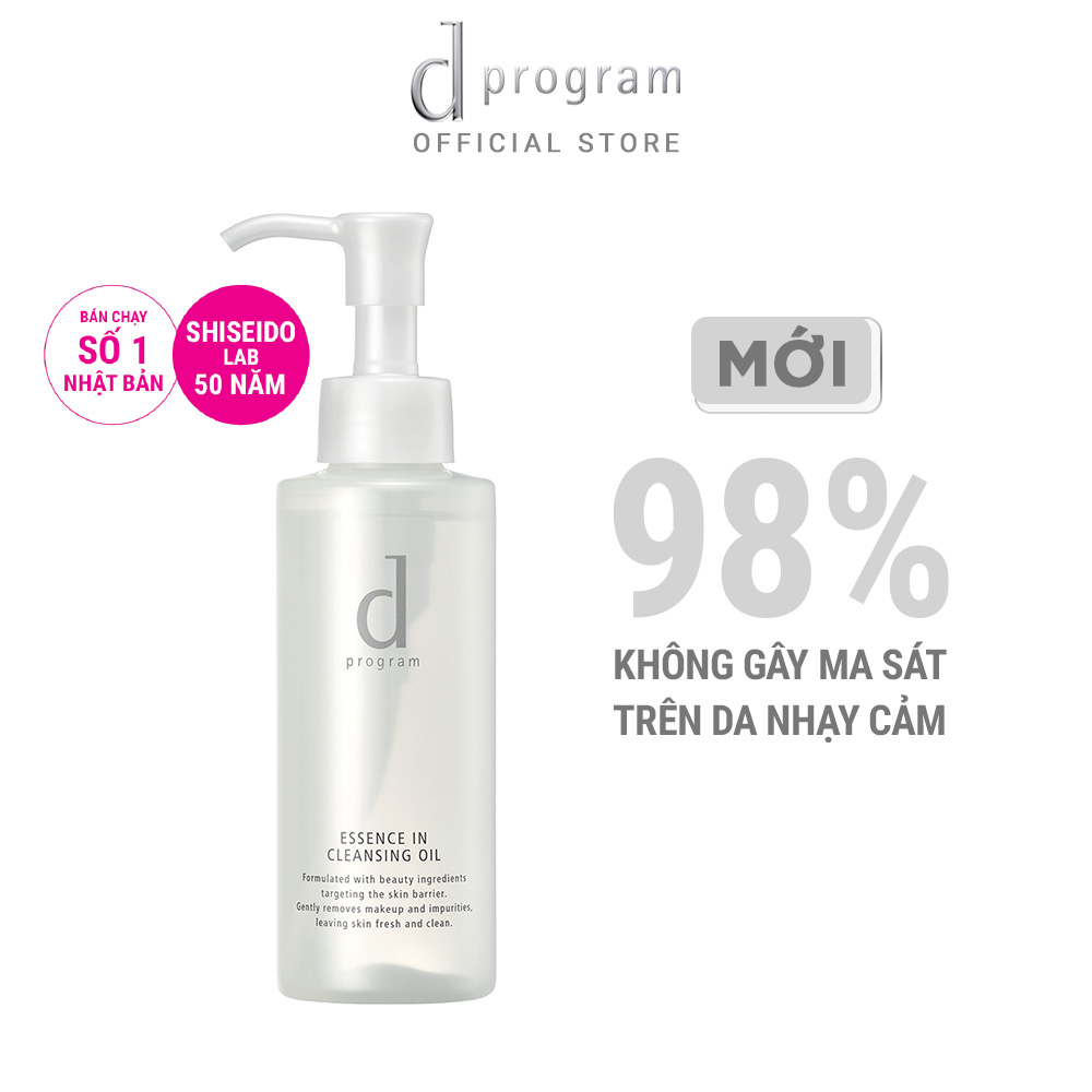 DẦU TẨY TRANG D PROGRAM DƯỠNG DA 120ML