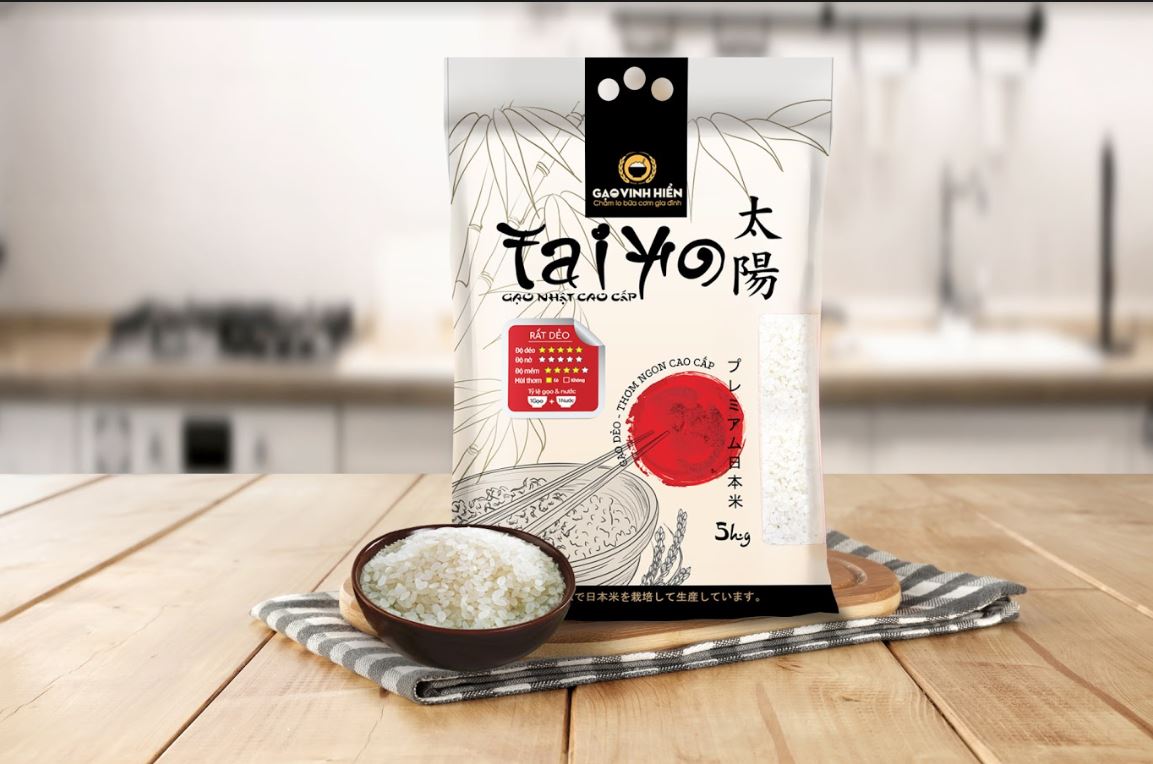 Gạo Nhật Cao Cấp Taiyo - Dẻo Nhiều (5kg)