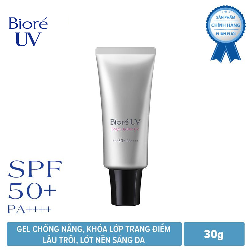 Gel Chống Nắng Trang Điểm Lót Nền Sáng Da Biore UV Make Up Base Bright Up (30g)