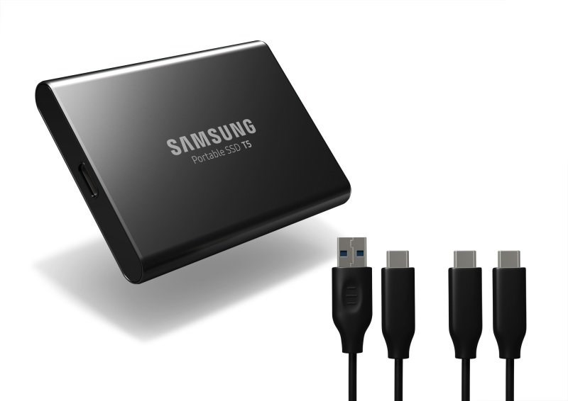 Ổ Cứng Di Động Gắn Ngoài SSD Samsung T5 MU-PA2T0B/AM 2TB - Hàng Nhập Khẩu