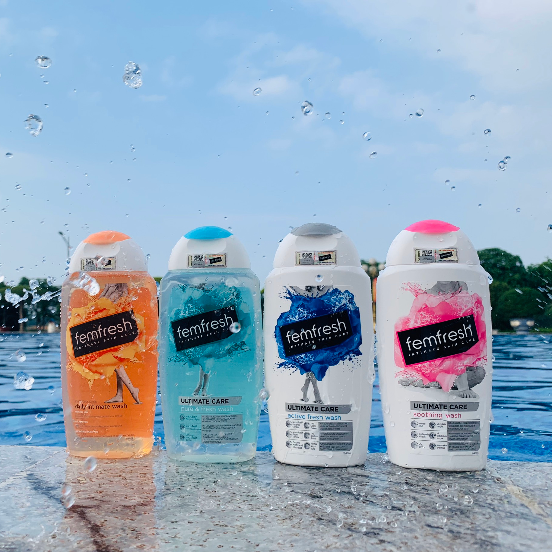 Dung dịch vệ sinh phụ nữ cao cấp Femfresh Soothing Wash 250ml ...