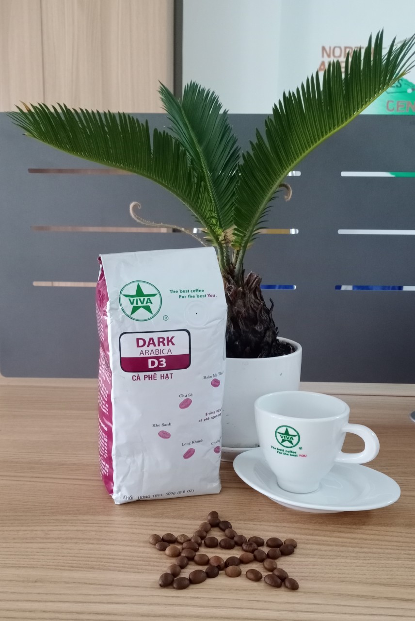 Cà phê Culi Robusta VIVA Dark 500g