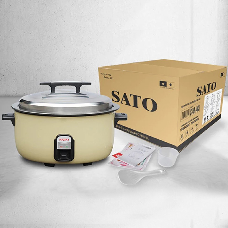 Nồi cơm điện SATO S140-140A 14 lít (Màu vàng nhạt) - Hàng chính hãng