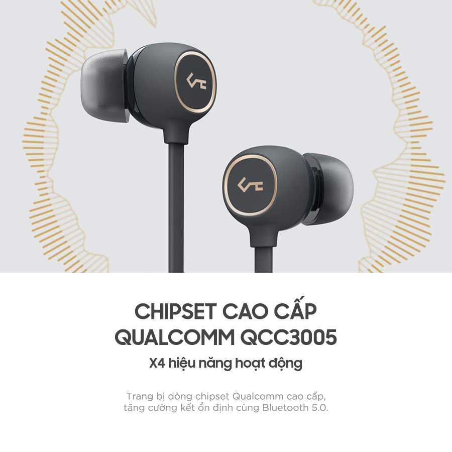 Tai Nghe Bluetooth AUKEY EP-B33, aptX / aptX-LL, 10mm Driver Graphene, Kháng Nước IPX6, 8 Giờ Nghe Nhạc - Hàng Chính Hãng