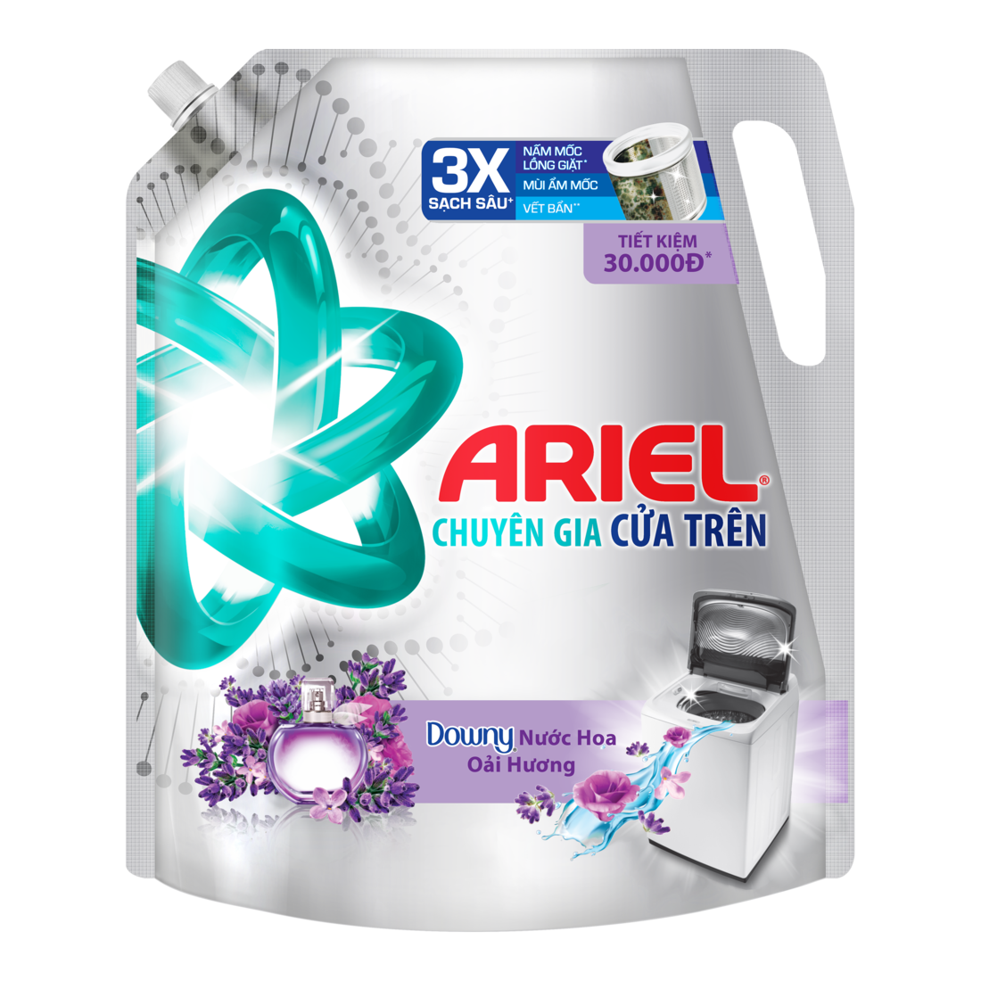 Nước giặt Ariel Dạng Túi