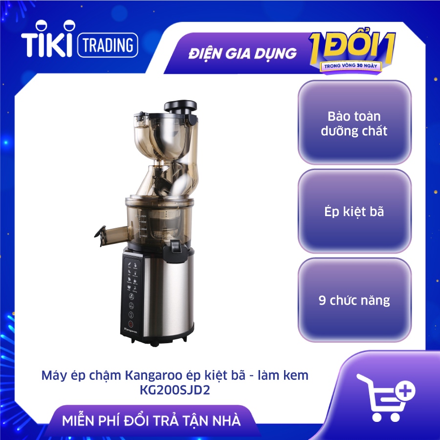 Máy ép chậm Kangaroo KG200SJD2 - Hàng chính hãng
