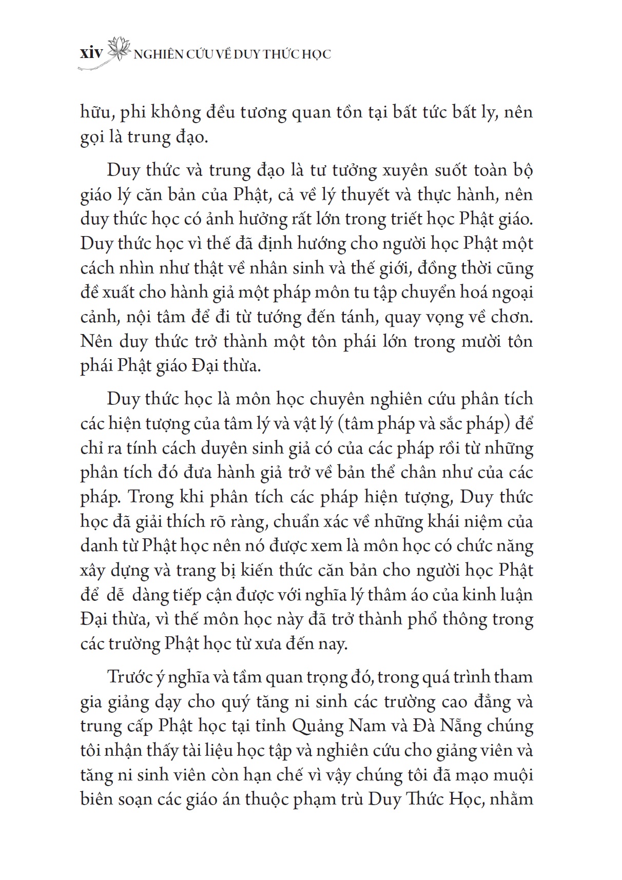 Nghiên Cứu Về Duy Thức Học