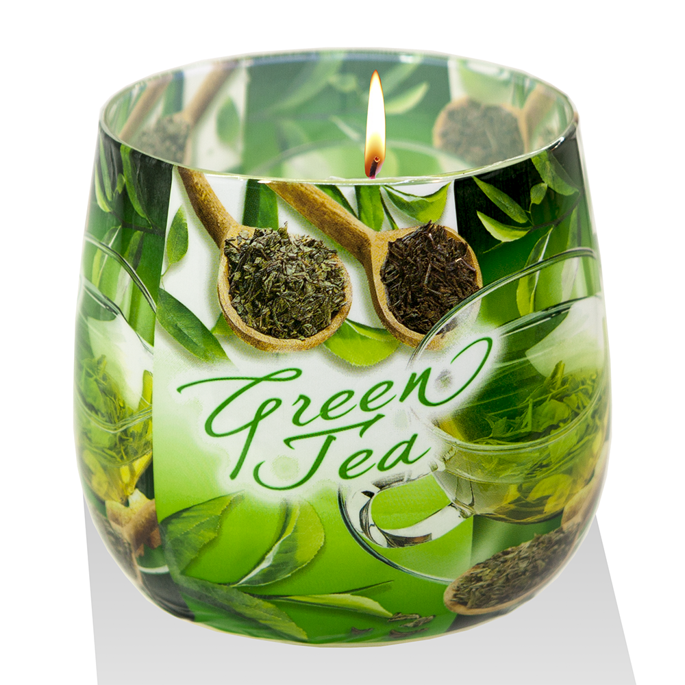 Ly nến thơm tinh dầu Bartek Green Tea 100g QT024467 - hương trà xanh (giao mẫu ngẫu nhiên)