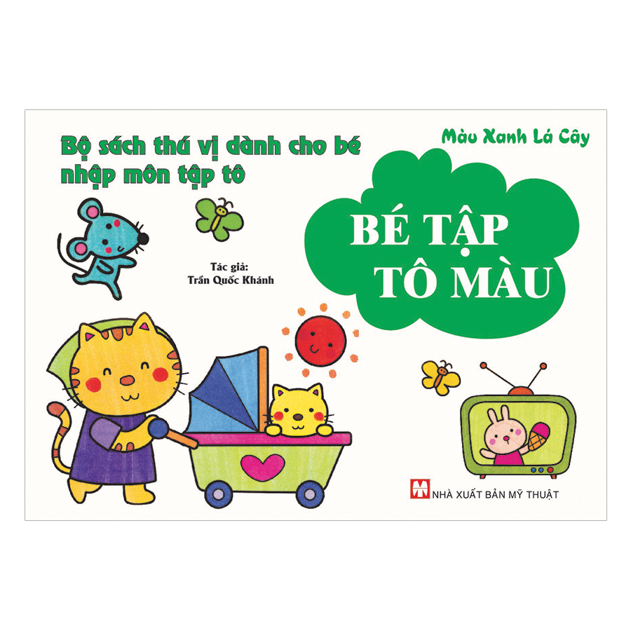 Bé Tập Tô Màu - Màu Xanh Lá Cây