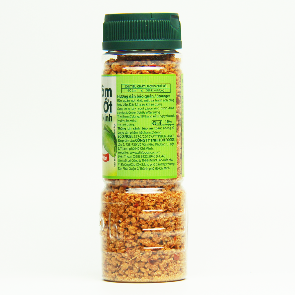Muối tôm Tây Ninh Dh Food 120G
