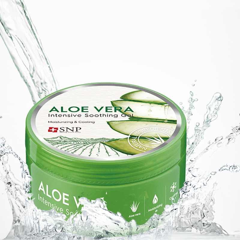 Gel Nha Đam Cấp Ẩm Làm Dịu Da Chuyên Sâu SNP ALOE VERA INTENSIVE SOOTHING GEL