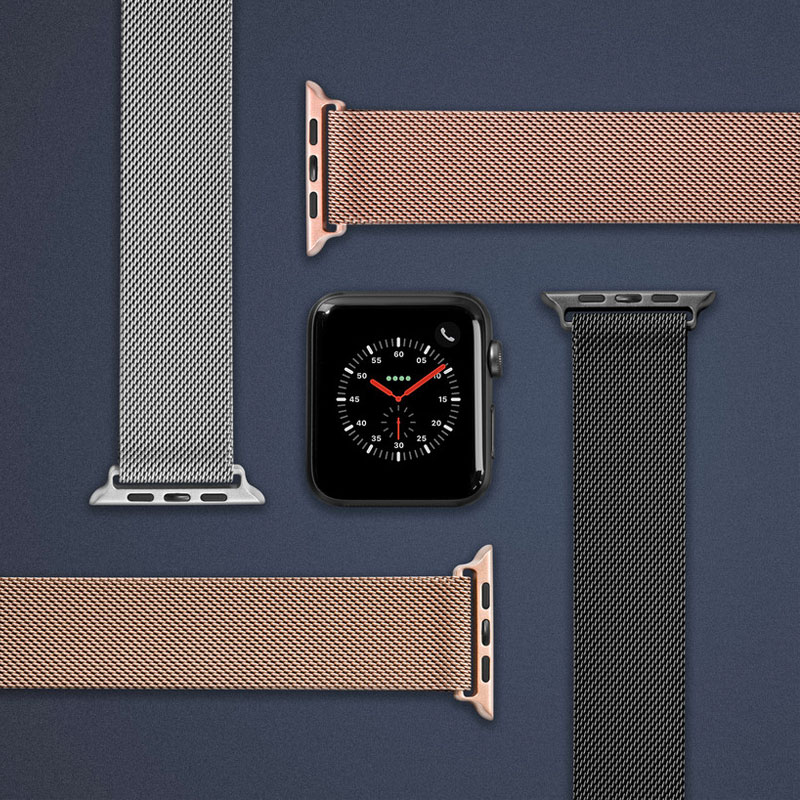 Dây đeo dành cho Apple Watch LAUT Steel Loop Series - Hàng chính hãng