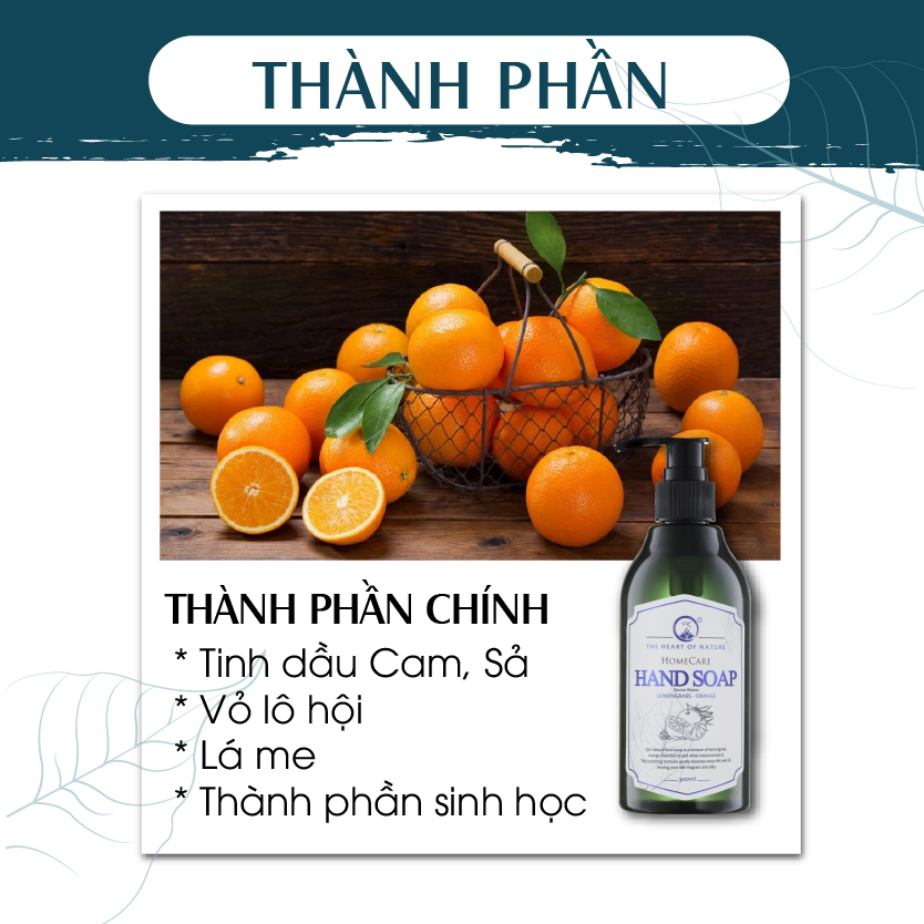 Nước Rửa Tay Tinh Dầu Thảo Mộc Hữu Cơ Organic PK 300ML - Tiêu diệt 99.9% vi khuẩn gây bệnh - Hương thơm tinh dầu nhẹ nhàng - Mềm mại cho da tay mẹ, an toàn cho bé.