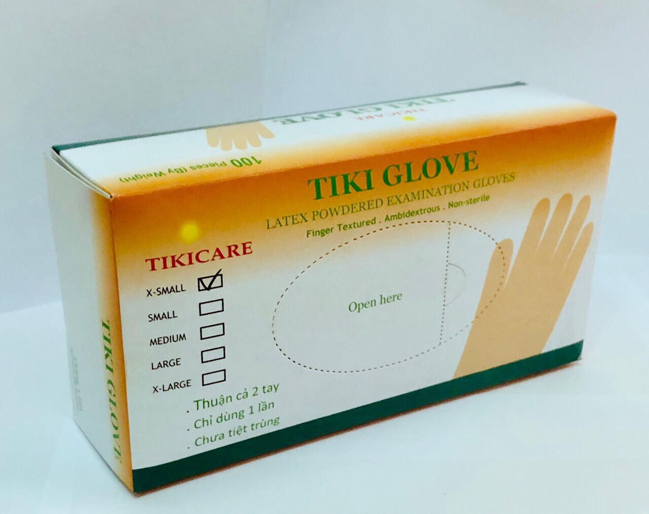 Găng Tay Cao Su Y Tế - Bao Tay Y Tế Có Bột An Toàn Nhiều Size (Hộp 100c)