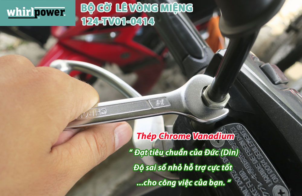 BỘ CỜ LÊ VÒNG MIỆNG 14 CHI TIẾT WHIRLPOWER