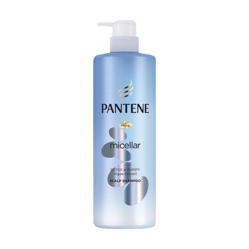 Dầu Gội Pantene Pro-V Micellar Làm Sạch Sâu Chiết xuất Tảo biển 530 ml