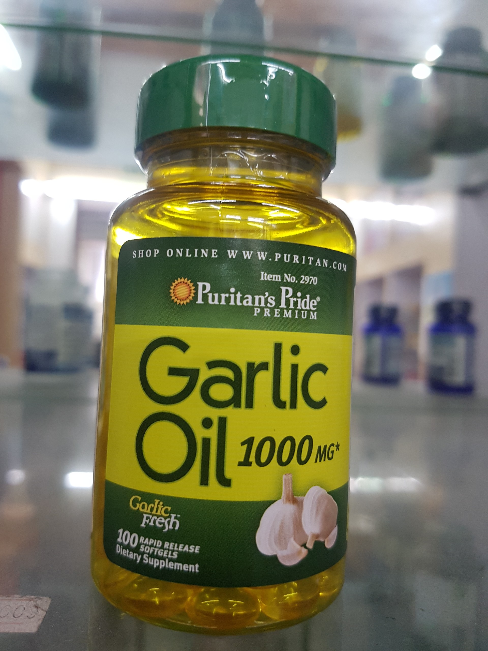 Thực phẩm chức năng bảo vệ sức khỏe tăng sức đề kháng Garlic Oil 1000mg