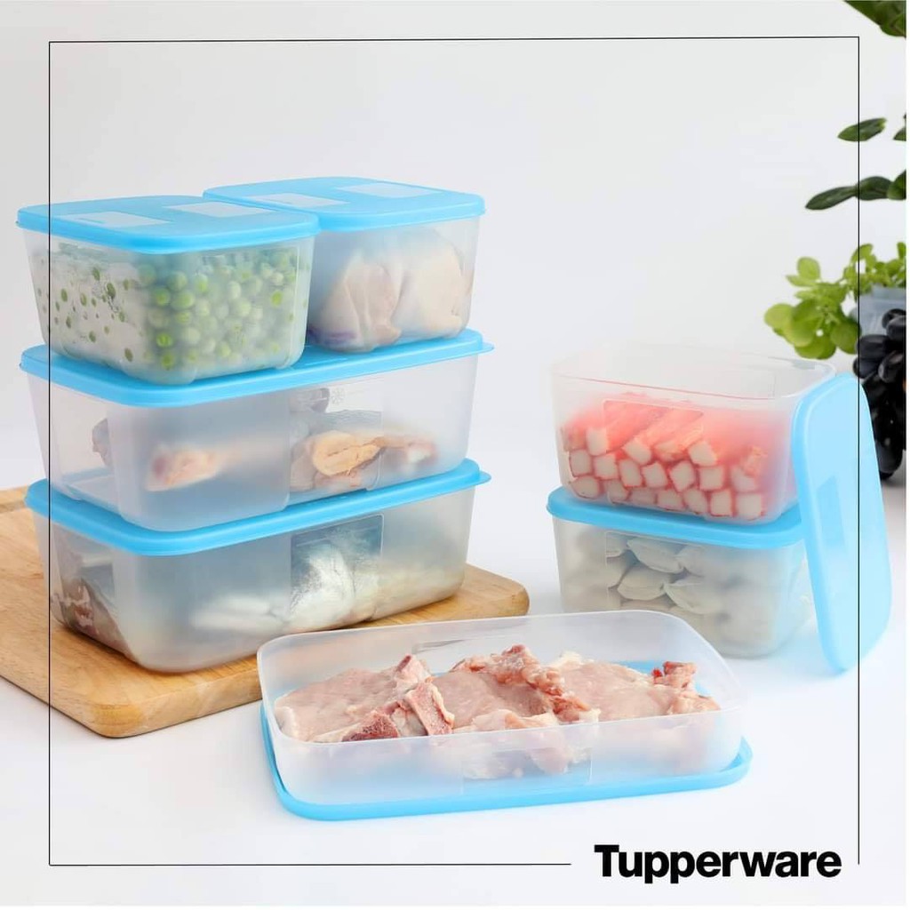 Combo Hộp bảo quản trữ đông và trữ mát hoàn hảo Mega 12 Tupperware